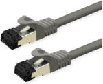 Roline VALUE 21.99. 1801 : : Кабел S-FTP Patch Cord Cat. 8 (Class I), LSOH, сив, 1.0 м