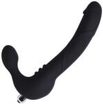 Chisa-novelties Двоен женски вибратор за Страп-он "cavalier black" 24 см