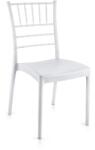 Irak plastik ИП-Пластмасов стол "TIFFANY" 44x42xh92cm БЯЛ (HK-350) (0131649)