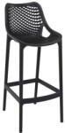 Siesta Exclusive SI-Бар стол AIR 45x53xh105cm ЧЕРЕН (068) (014266)