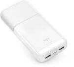 PURO Powerbank DAILY 20 PLUS 20000mAh 2x USB-A / 1x USB-C 22.5W PD AFC - fehér (PUFCBB200P3WHI)