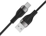 ACEFAST C11-04 USB-A - USB-C 3A Kábel 1, 2m Mágneses Fonat - Fekete (C11-04)