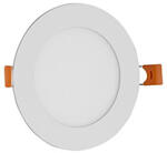 Avide Süllyeszthető LED panel (120 mm - kör) 6W - természetes fehér (ACRPNW-R-6W-ALU)