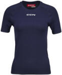 CCM Női kompressziós póló CCM SS Training Tee Navy Senior M