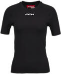 CCM SS Training Tee Black Senior Női kompressziós póló XS