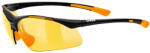 uvex Sportstyle 223 Black/Orange Sportszemüveg