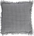 Kave Home Fekete-fehér szövet párnahuzat Kave Home Lindiwe 45 x 45 cm (LF-AA6766J60)