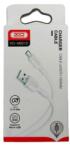 XO NB200 USB kábel, Micro USB, (1 méter 2, 1A), fehér