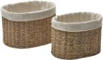 Kave Home Két dekorkosárból álló készlet Kave Home Tossa 20/30 cm/25/35 cm tengeri fű (LF-D1200015FN46)