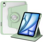  CRYSTAL FLEXI 2în1 Husă tip carte pentru Apple iPad Air 11 2026 / 2025 / 2024 verde deschis
