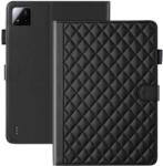  LATTICE Husă tip carte pentru Xiaomi Pad 7 / 7 Pro / Pad 8 / Pad 8 Pro negru