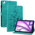  ART LILY Husă tip carte pentru Apple iPad Air 11 2026 / 2025 / 2024 verde