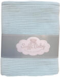 Soffi Baby takaró muszlin dupla menta 70x90cm - babymax