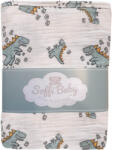 Soffi Baby takaró muszlin dupla dínós 70x90cm - babymax