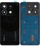 Xiaomi Redmi Note 13 Pro 5G 2312DRA50C - Akkumulátor Fedőlap (Midnight Black) - 5600090N1600 Genuine Service Pack, Midnight Black