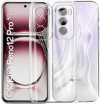 OPPO Reno12 Pro 5G szilikon tok, hátlaptok, telefon tok, vastag, átlátszó, kamera védelemmel, 2mm