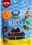 Amos Sweets 4D-s Építőkockás Gluténmentes Gumicukor Valódi Gyümölcstartalommal 72g
