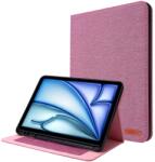  FABRIC Csuklós burkolat a Apple iPad Air 11 2025 / Air 11 2024 rózsaszín
