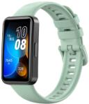  SZILIKON Szíj Huawei Band 8-hoz világoszöld