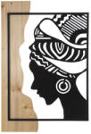 Mauro Ferretti Fali panel törzsi vas és fa 53x2x80cm (0324410000)