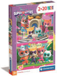  SzuperCicák Power 2x20 db-os puzzle Clementoni