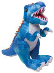 Dino L plüss T-Rex kék-narancssárga 35cm