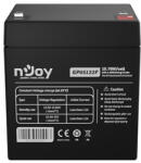 nJoy Szünetmentes akkumulátor - GP05122F (12V/5Ah, T2/F2, zárt, gondozás mentes, AGM) (GP05122F) - shop