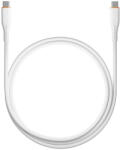 S-Link kábel - SW-C135 (3A, 60W, Gyorstöltés, Type-C to Type-C, adat+töltőkábel, 2m, fehér) (37540)