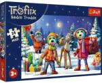 Trefl - Puzzle Trefliks are building a snowman 24 maxi - 1 - 39 piese