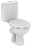 Vidima Set Vas WC pe pardoseala cu rezervor aparent si capac duroplast Vidima Ulysse S 37x64 cm evacuare orizontala sau verticala, alimentare laterala (W837401)