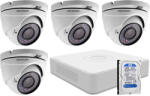  4 dome infrakamerás HIKVISION HDTVI - securezone