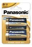 Panasonic LR20APB/2BP 1, 5V D/góliát tartós alkáli elem 2 db/csomag (LR20APB/2BP) - securezone