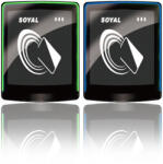  SOYAL AR-888U Mifare fekete - securezone