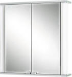 Jokey Plastik Sohland Dulap baie cu oglindă Jokey Marno 65x66 cm lemn alb 2 uşi cu iluminare (111212010-0110)