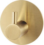 form&style Cuier baie form&style, 1 agățătoare, montaj prin lipire, auriu (HSM-0633G)