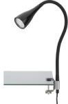 Briloner Lampă de birou Briloner Elasti GU10 3W, bec LED inclus, negru (2762-015P)