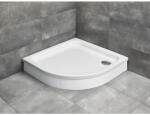 Radaway Cădiță de duș semirotundă Radaway Siros A 90x90x17 cm acril alb SBA9917-1 (SBA9917-1)