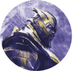 Komar Fototapet rotund autoadeziv Komar DD1-051 Avengers Painting Thanos Ø 125 cm (DD1-051)