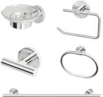 Strohm Teka Set accesorii baie Teka Alaior, 5 piese, crom (170890200)