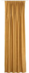 Mendola Draperie semiopacă cu rejansă Mendola Castellano uni galben muștar 300x260 cm (10-237CAST-08-R015)