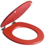 Savinidue Capac WC universal Savini, închidere simplă, 37, 5x44, 3 cm, roșu zmeură (CWATHQO63)