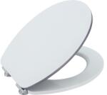 form&style Capac WC cu închidere lentă form&style EDGE MDF alb-argintiu 47, 6x36, 5 cm (698002109)