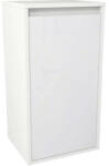 Devo Dulap baie bază suspendat Devo Cristal 2.0 dreapta, 1 ușă, PAL, 40 cm, alb (PO2-PS1DPR40x76-P36)