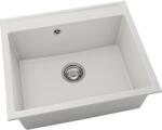 FAT Chiuvetă bucătărie fatgranit 1 cuvă FAT Avangard 227 51x60 cm fără picurător White (227-1001) Chiuveta