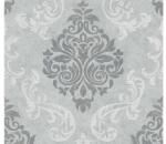 A. S. Création Tapet vlies A. S. Création imprimeu ornamental gri/argintiu 10, 05x0, 53 m (36570-2)
