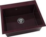 FAT Chiuvetă bucătărie marmură compozită 1 cuvă FAT Avangard 227 51x60 cm fără picurător Velvet (227-15) Chiuveta