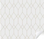 A. S. Création Tapet autoadeziv A. S. Création 38567-1 model geometric alb-auriu 8, 4x0, 53 m (38567-1)