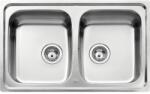 Teka Chiuvetă bucătărie inox 2 cuve Teka UNIVERSO 79x50 cm fără picurător (115040011) Chiuveta