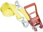 Mamutec Set chingi de fixare cu clichet & carabinieră Mamutec TD1 50mm x 8m, max. 5000kg, galben, 2 piese (7003028-252)