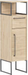 Möbelpartner Dulap baie pe sol 30x112, 5 cm PAL stejar deschis Limone 300 1 ușă batantă 1 sertar (150013)